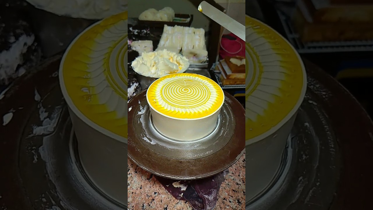 butter scotch cake decorating 