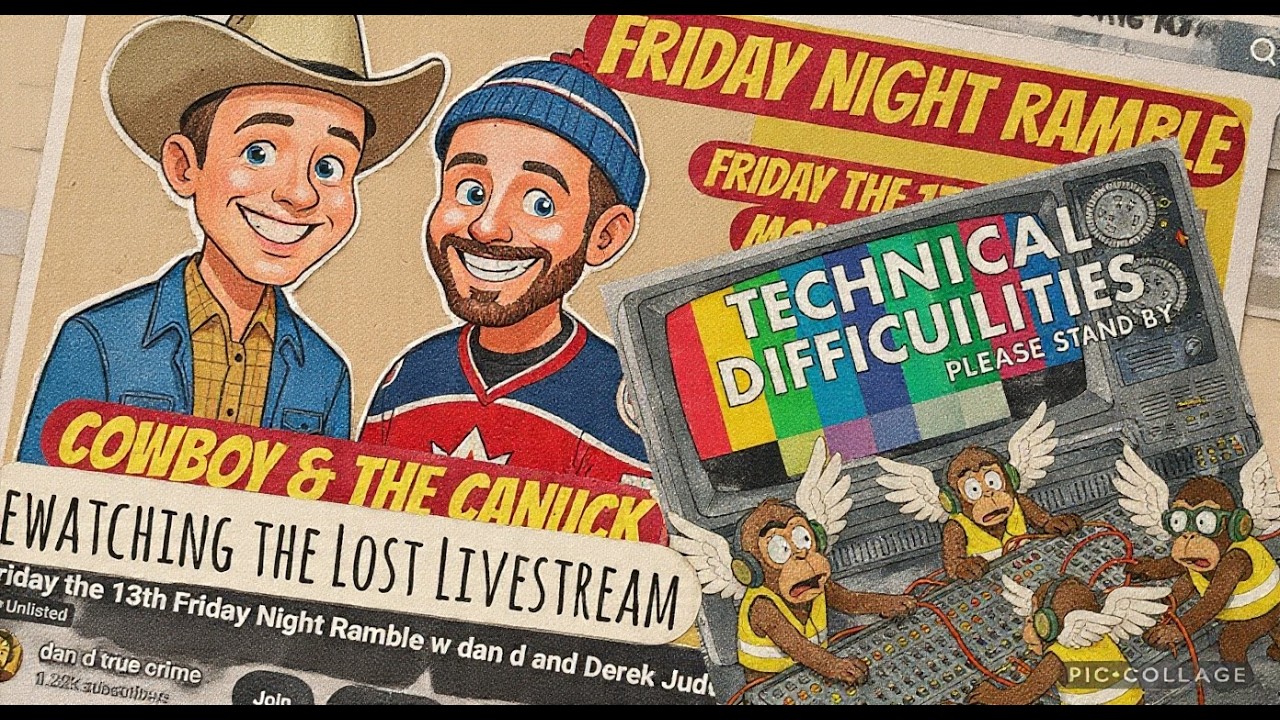 Friday Night Ramble - Reacting to the Lost Livestream - guests Cowboy Criminology & Classified Crime