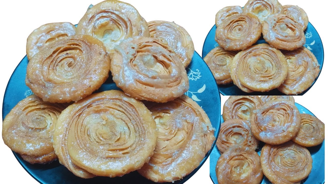 ময়দা আর চিনি দিয়ে মচমচে বিহারের এই খাজাটা বানিয়ে দেখুন,মুখে মিলিয়ে যাবে | bihari khaja recipe