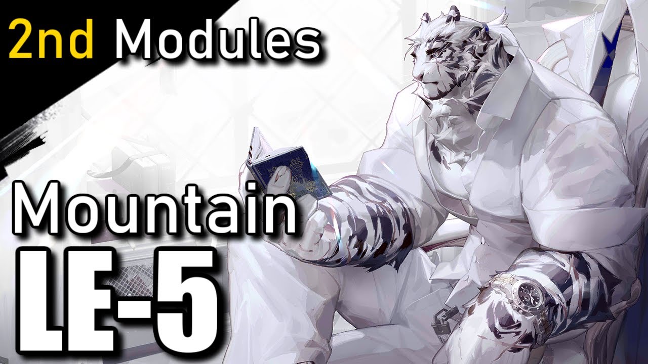 【明日方舟】追加モジュール獲得任務：マウンテン クリア参考例 LE-5/Second Modules Mountain LE-5
