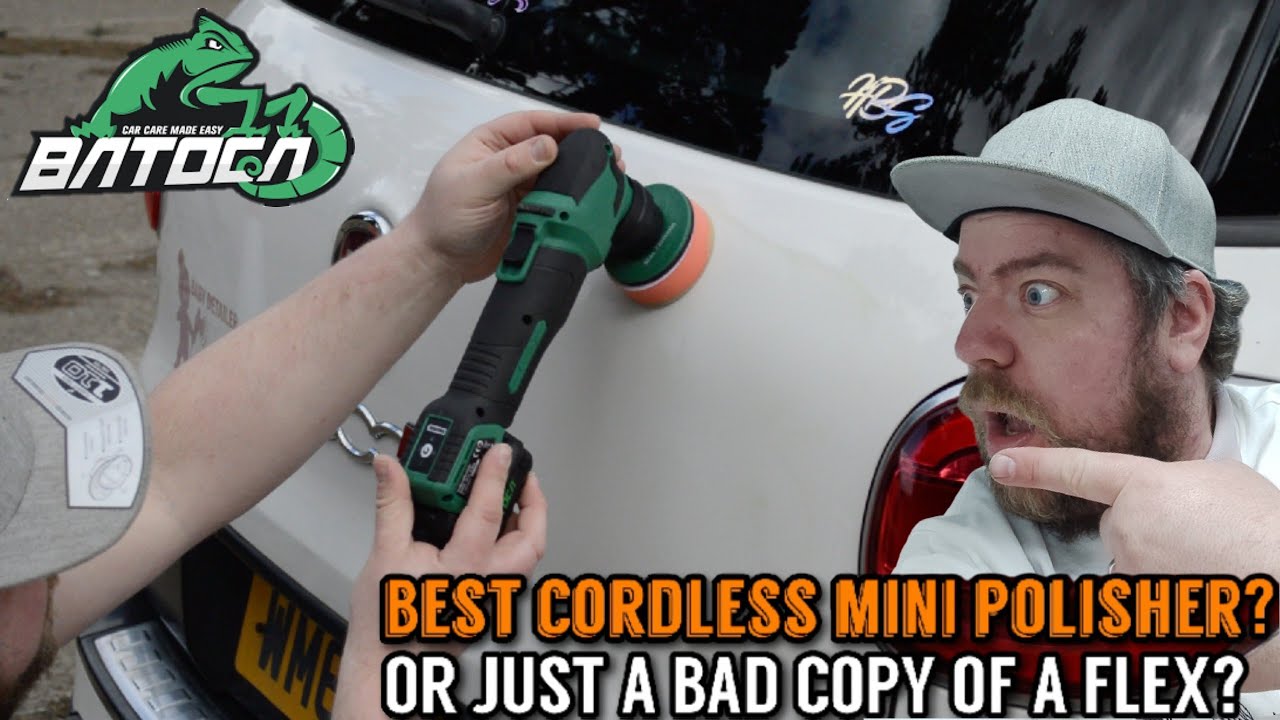 ВАМ НУЖНО ЭТО УВИДЕТЬ! Мини-полировальная машинка двойного действия Batoca S4! Что лучше: Flex ил...