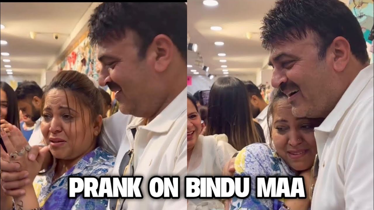 PRANK ON BINDU MAA🥹 ​⁠@Chaatechugli