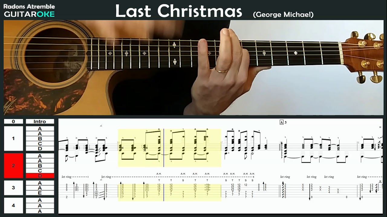 Last Christmas - (George Michael) - Kotaro Oshio - Guitar Tabs & Score