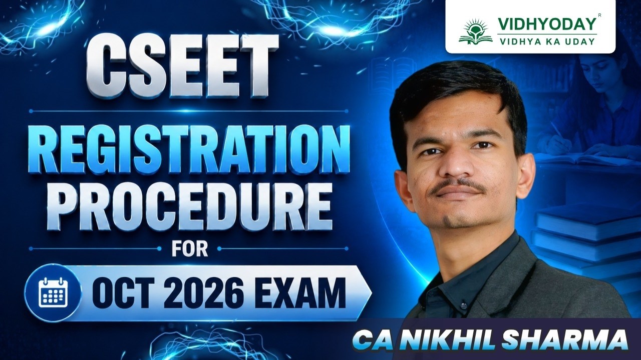 CSEET REGISTRATION PROCEDURE