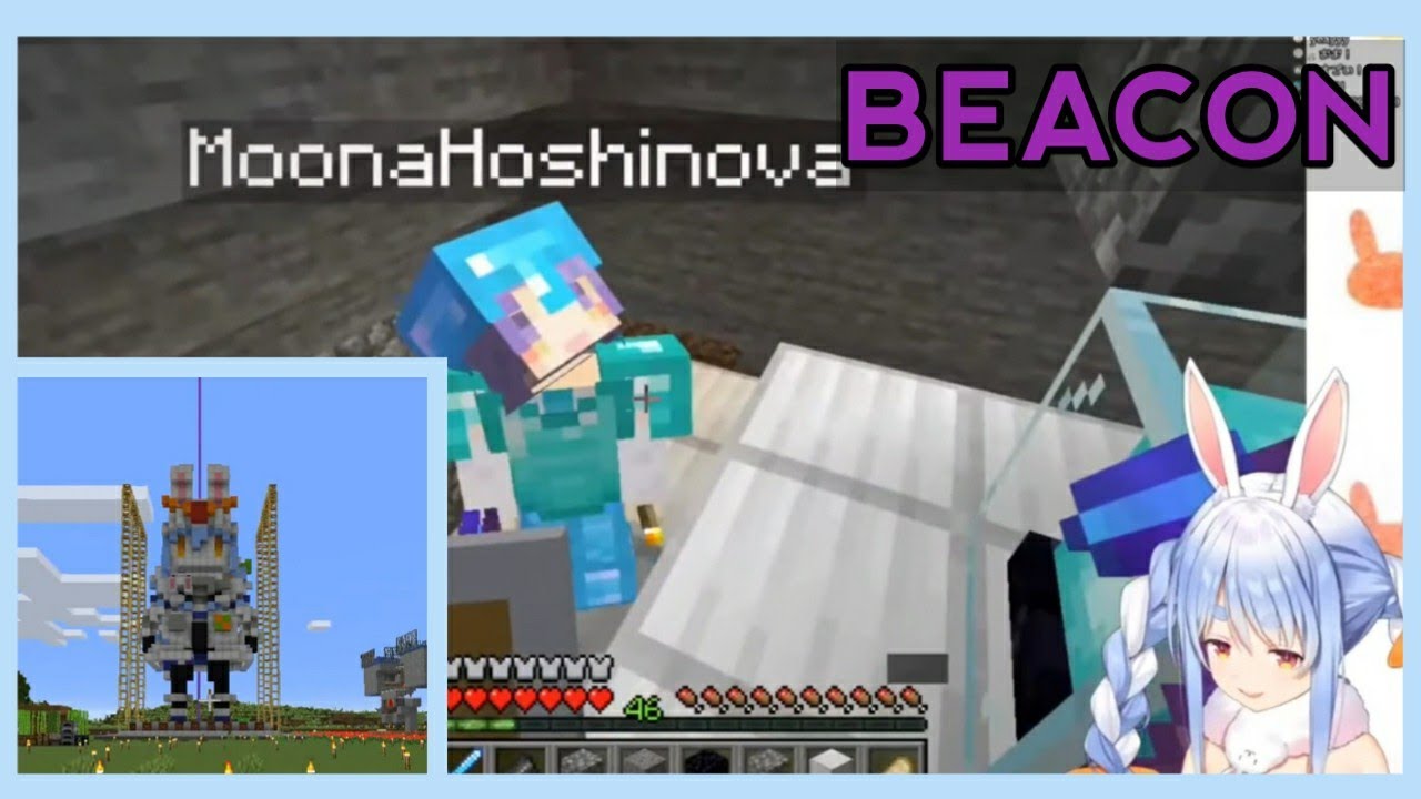 Pekora And Moona Activate Beacon On Pekodam