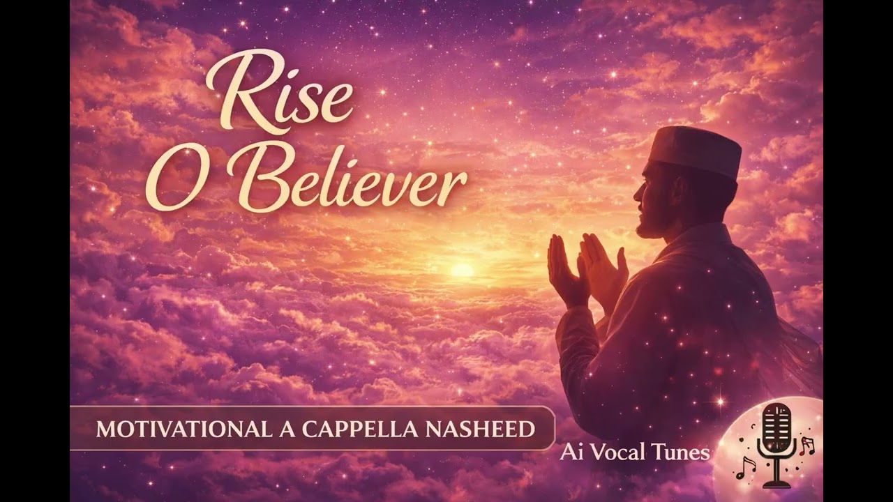 Rise O Believer | Powerful Islamic Ramadhan Nasheed (Vocals Only) | Emotional Reminder