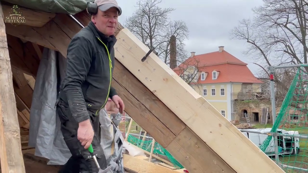۝ Vlog 16 ۝ Dachstuhlrestauration des ehemaligen Pferdestalles