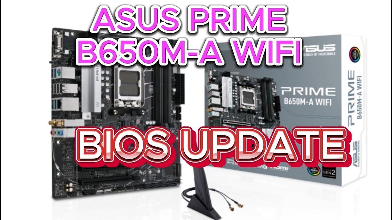ASUS PRIME B650M-A WIFI BIOS UPDATE | How to Use USB BIOS Flashback ASUS