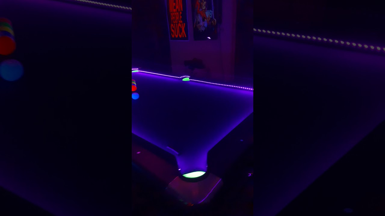 glow-in-the-dark pool table under $6