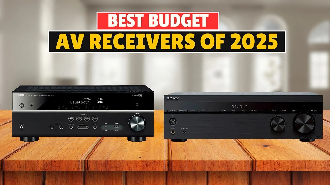 Best Budget-Friendly AV Receivers of 2025! || Top 5 Home Theater AV Receivers Review