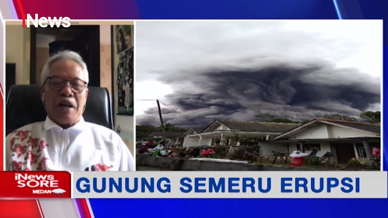 Penjelasan Mbah Surono Soal Terjadinya Letusan Gunung Semeru pada Hari Sabtu16/01 - iNews Sore 17/01