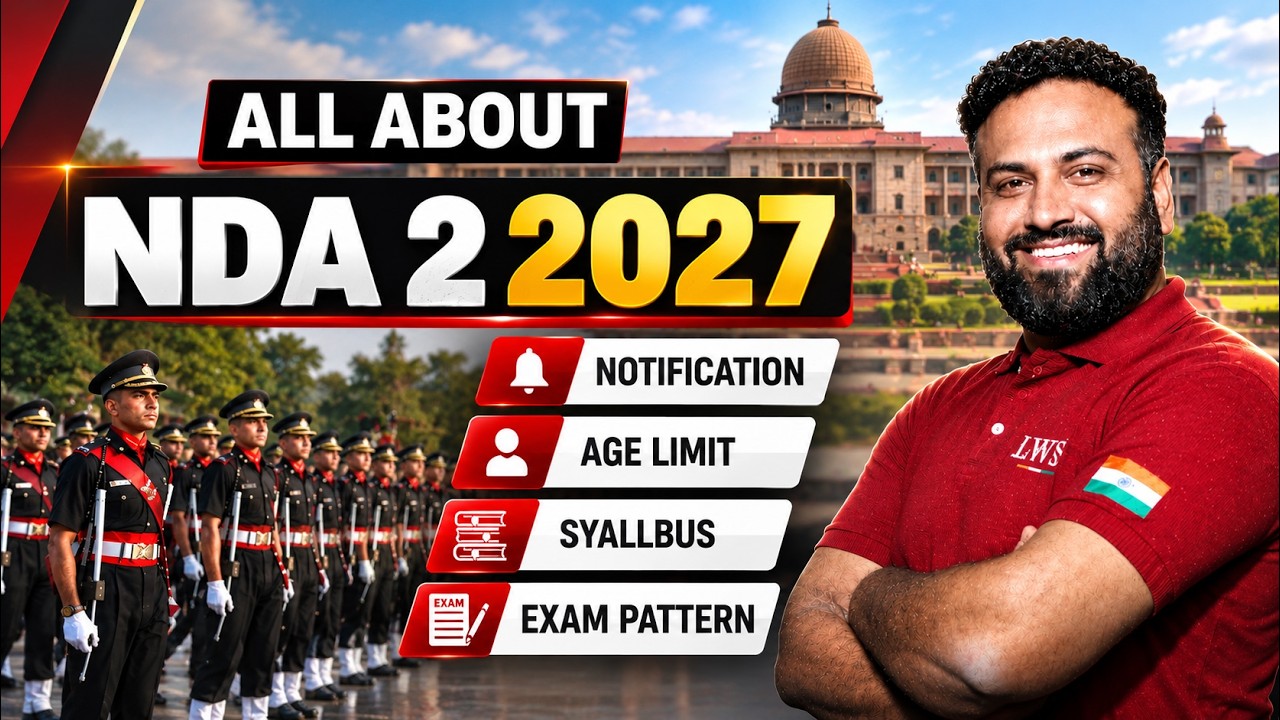 NDA 2 2027 Complete Details😮 Notification, Age Limit, Syllabus & Exam Pattern | Learn With Sumit