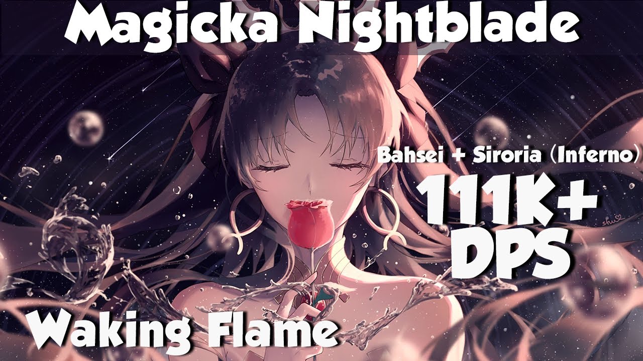 Magicka Nightblade | 111k+ DPS  | ESO - Waking Flame