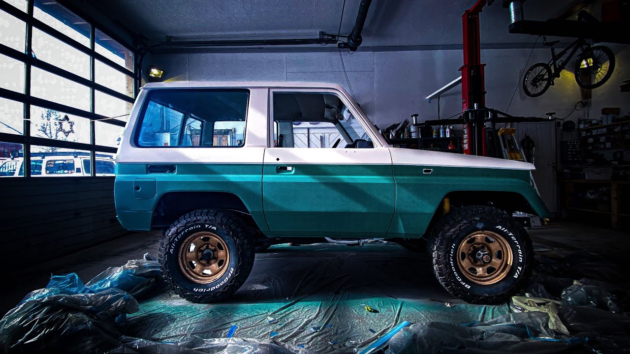 Project 7X gets it vintage paintjob, epoxy and Raptor