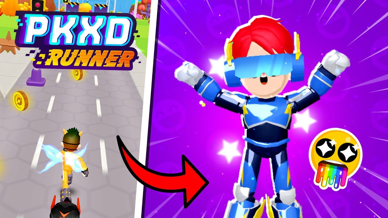 Играйте в PK XD Runner и получите бесплатную броню! 🏃‍♂️