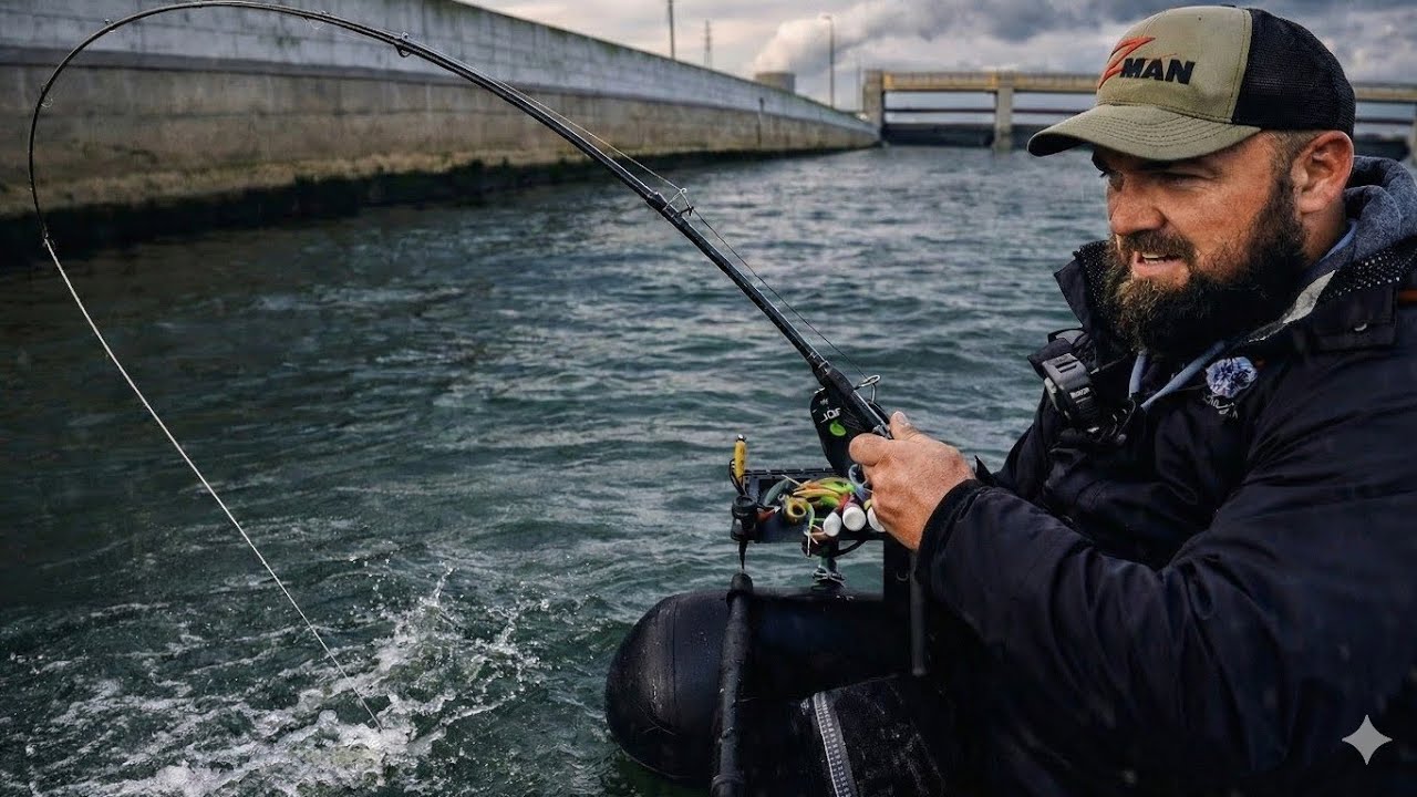 Combats intenses en Float tube - Pêche aux leurres en barrage
