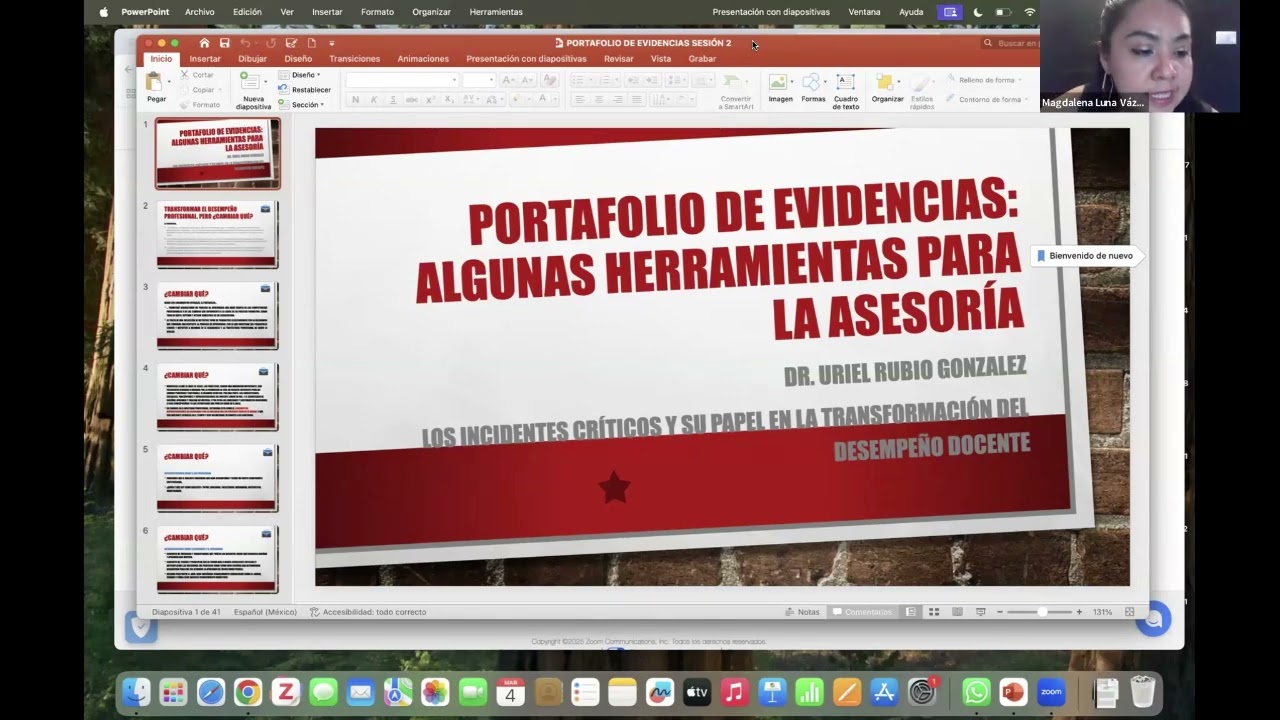 El proceso de construcción del documento de titulación de la modalidad de Portafolio de evidencias