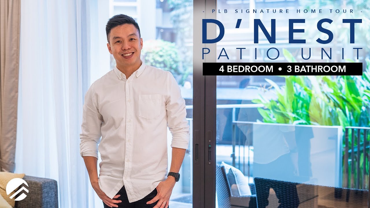 d'Nest Condo: 4 Bedrooms | $1.65M Beautiful Ground Patio Unit in Pasir Ris | Home Tour (Melvin Lim)