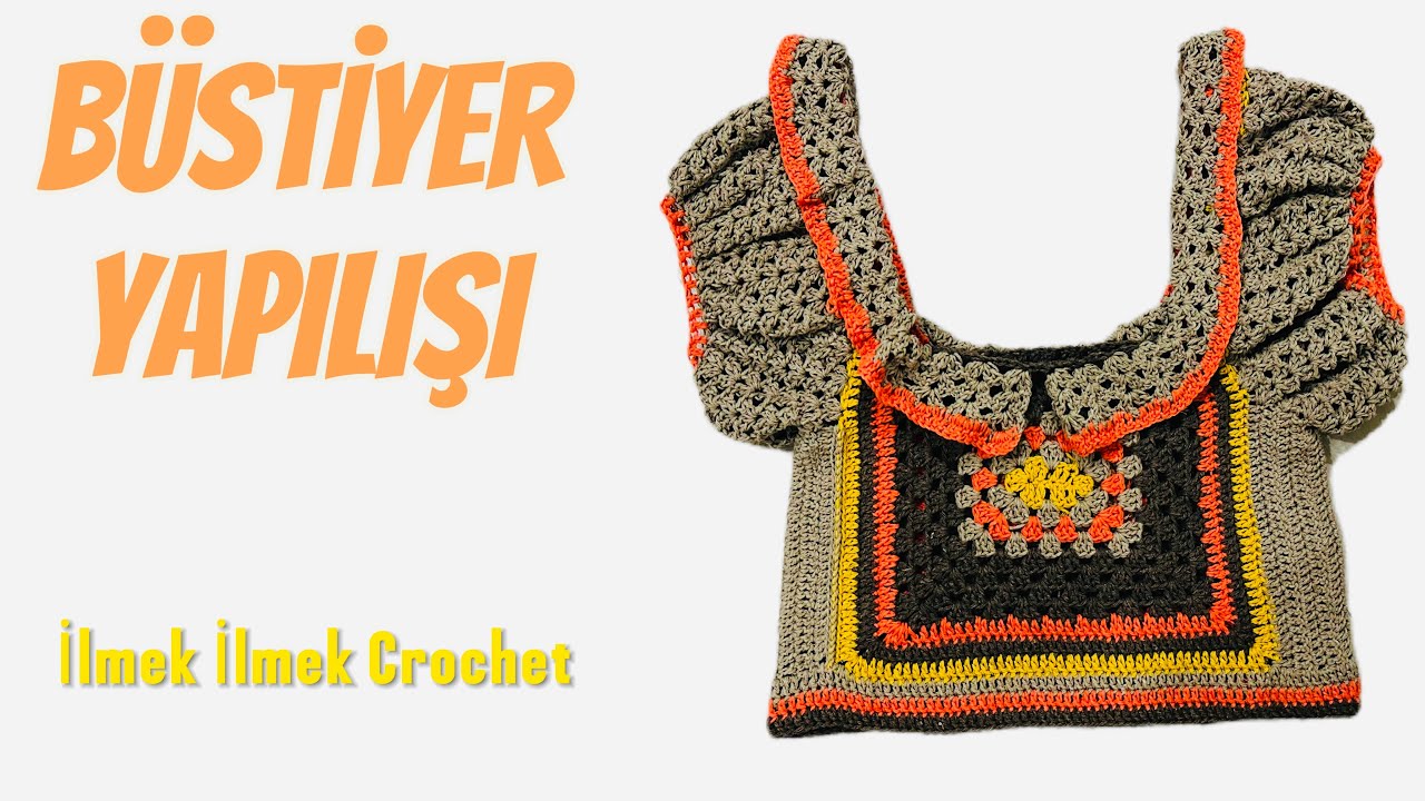 ÇOK CİCİ | TIĞİŞİ BÜSTİYER YAPILIŞI | Crochet Blouse