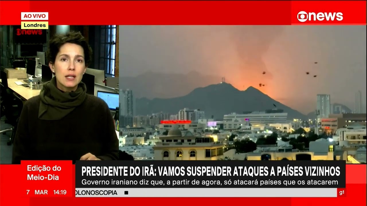 Cecília Malan - Explosões são registradas perto do aeroporto de Dubai