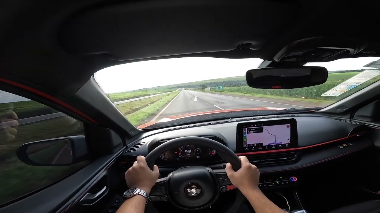 TESTEI O ABARTH NA ESTRADA COM ESCAPE