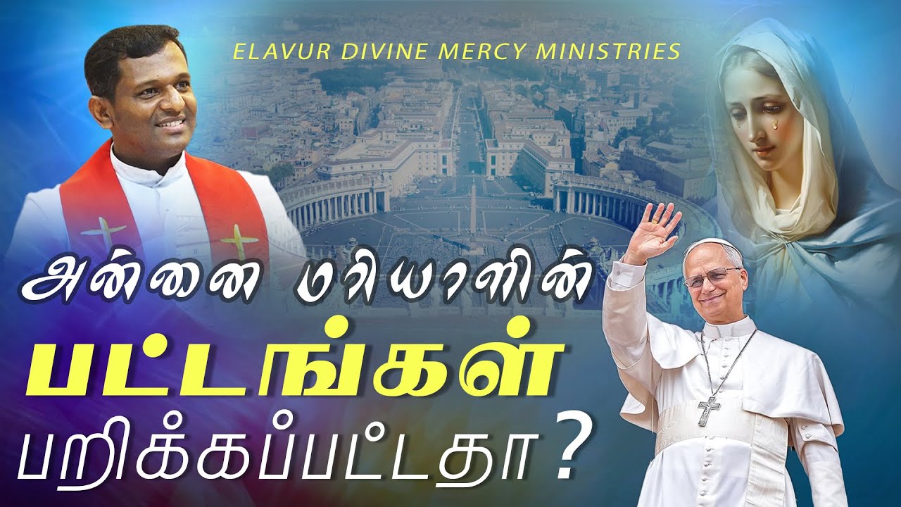 DM - 202 | அன்னை மரியாளின் பட்டங்கள் பறிக்கப்பட்டதா?  | Fr. Varghese VC Elavur | Pope Leo