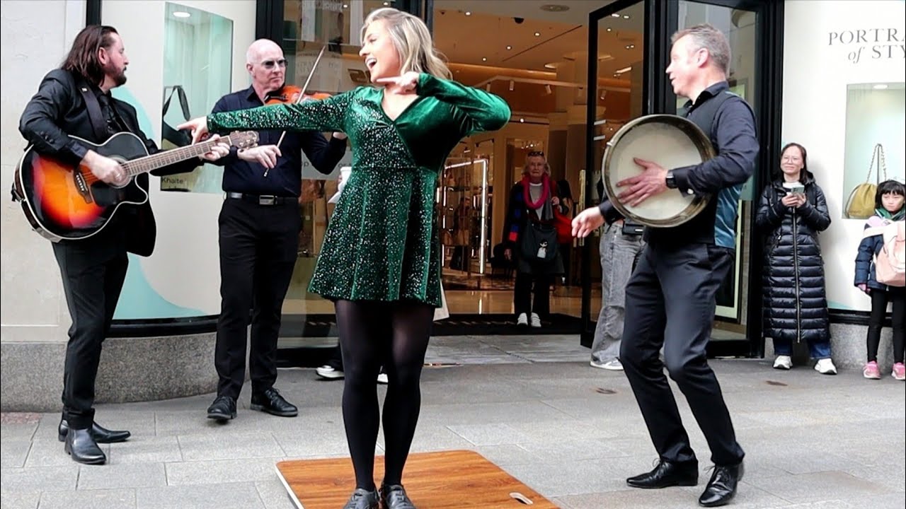 Happy Saint Patrick's Day with Fun from the streets of Dublin City...