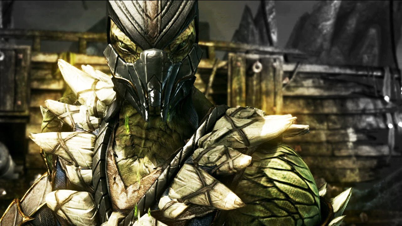 Mortal Kombat X: All Reptile Intro Dialogue (Character Banter) 1080p HD