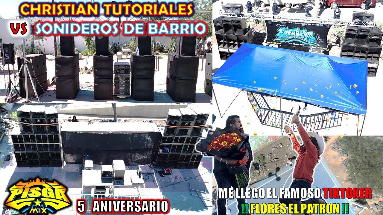 ESTO pasó😱CON SONIDO GUERRERO,PUERTO RICO Y COLOMBIA EN el 5 ANIVERSARIO de DJ PISGA MIX😎
