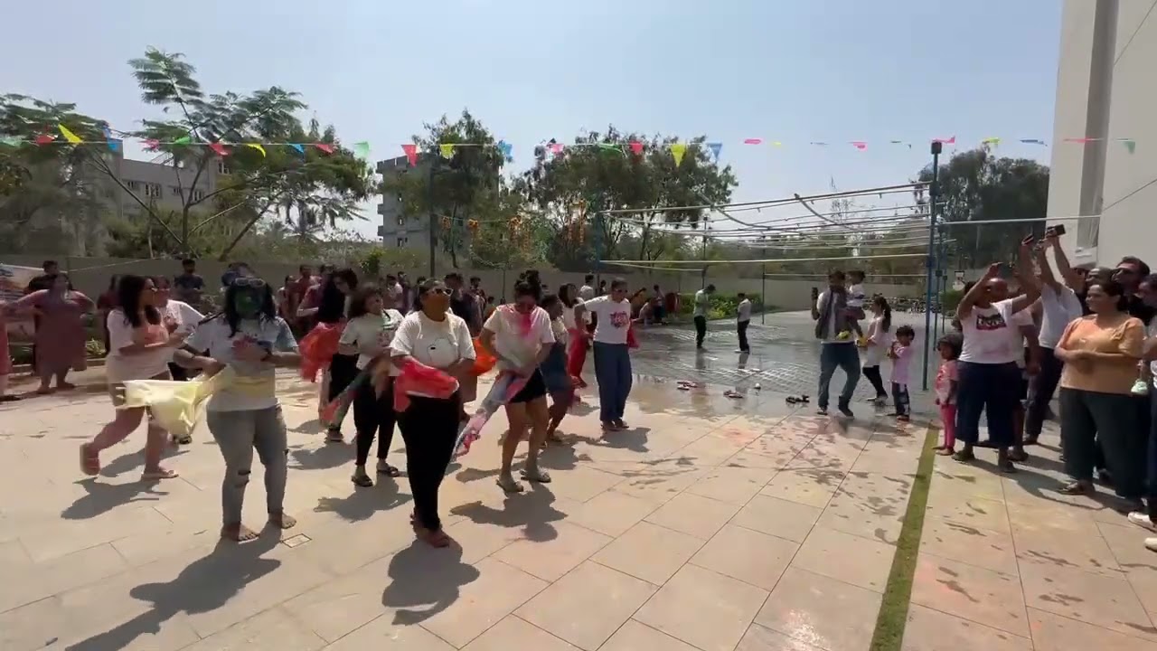 Holi Flash Mob Dance 2026 | Holi Celebration at Sobha Dream Acres Oasis Bangalore 🌈