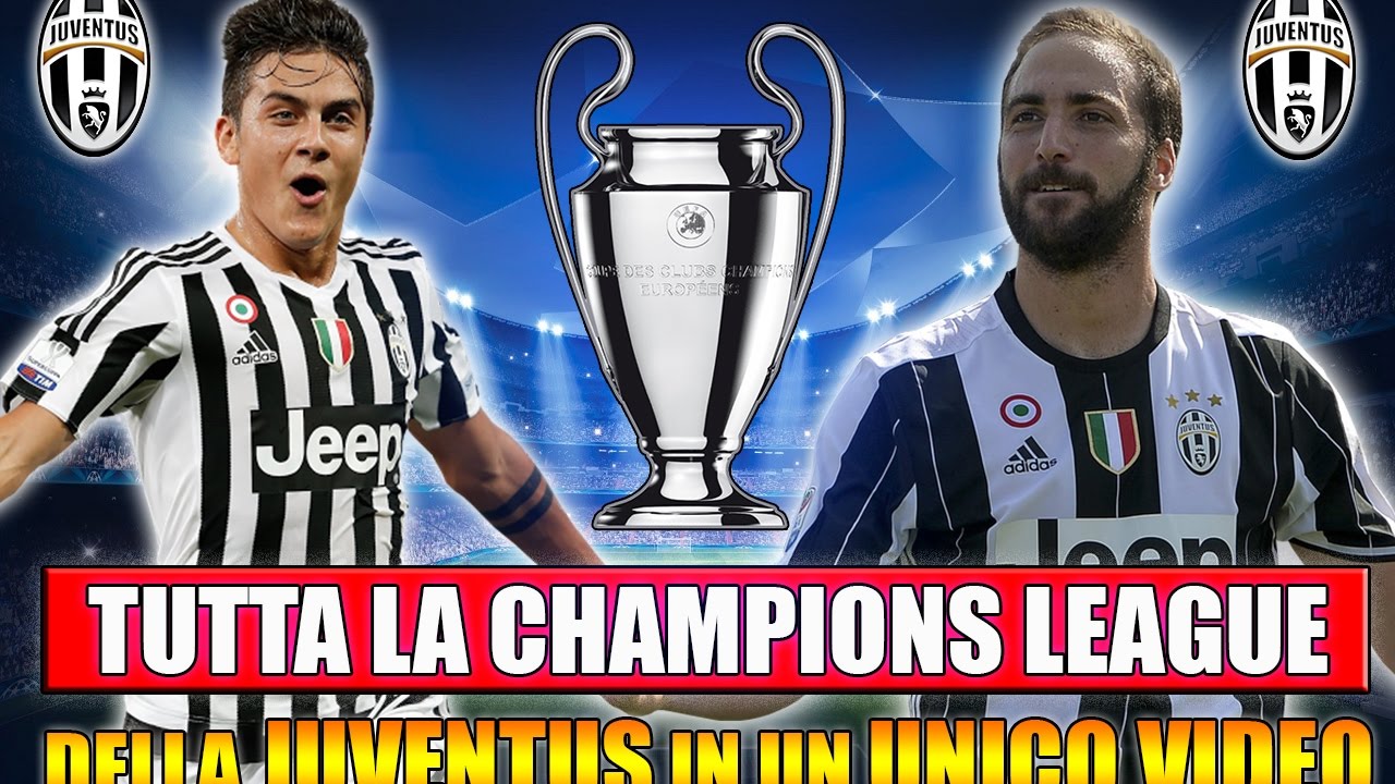 TUTTA LA CHAMPIONS LEAGUE DELLA JUVENTUS IN UN UNICO VIDEO!! | PES 2017: CHAMPION LEAGUE 2017
