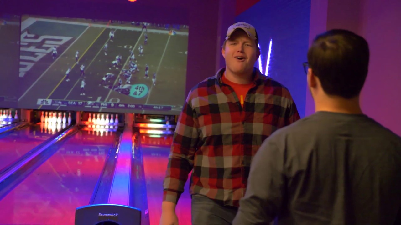 Cary, Marc, Mass, Preston and Charles Go Bowling