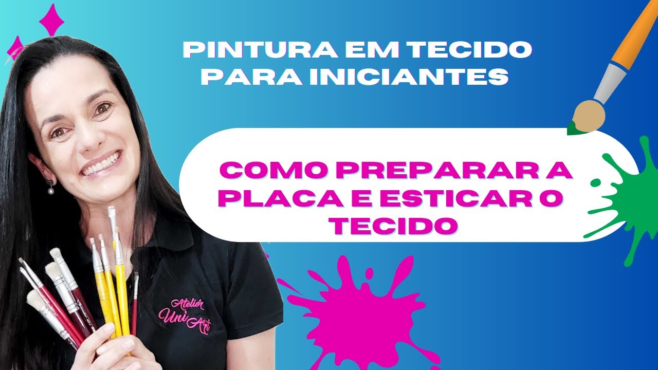 Como preparar a tábua e riscar o tecido