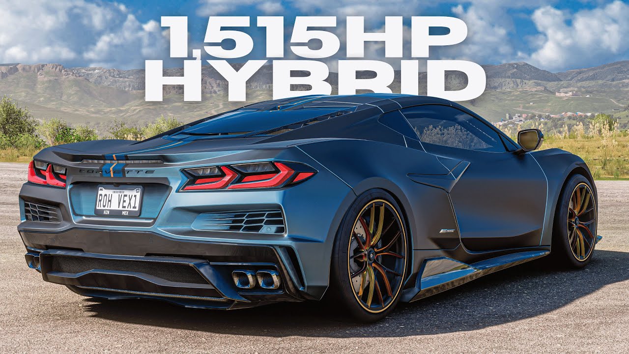 2024 Corvette E-Ray: Testing 1,515HP AWD Hybrid in Forza Horizon 5
