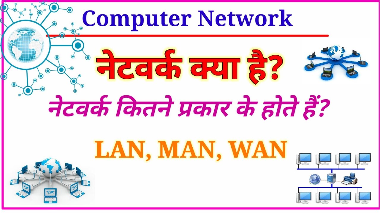 What is a network? | How many types of networks are there? | What is network?| LAN, MAN, WAN #net...