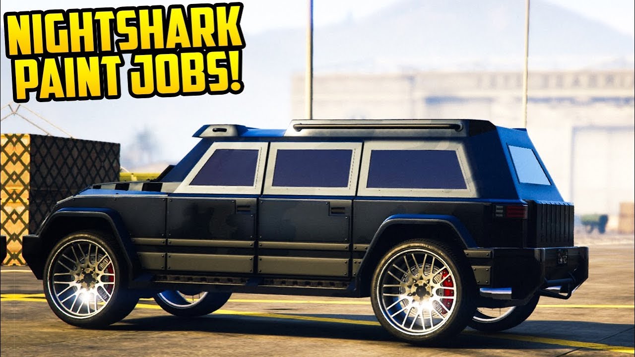 7+ AWESOME PAINT JOBS FOR THE HVY NIGHTSHARK IN GTA ONLINE!