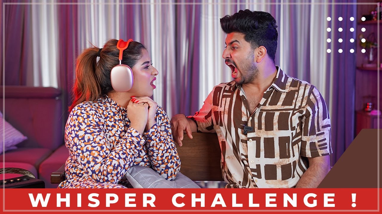 WHISPER CHALLENGE😂
