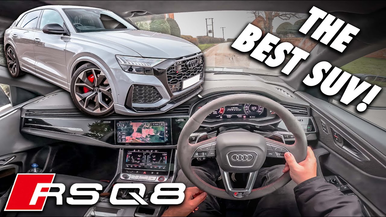 Don't buy a Lamborghini Urus, BUY THIS! // 2023 Audi RSQ8 REVIEW *POV*