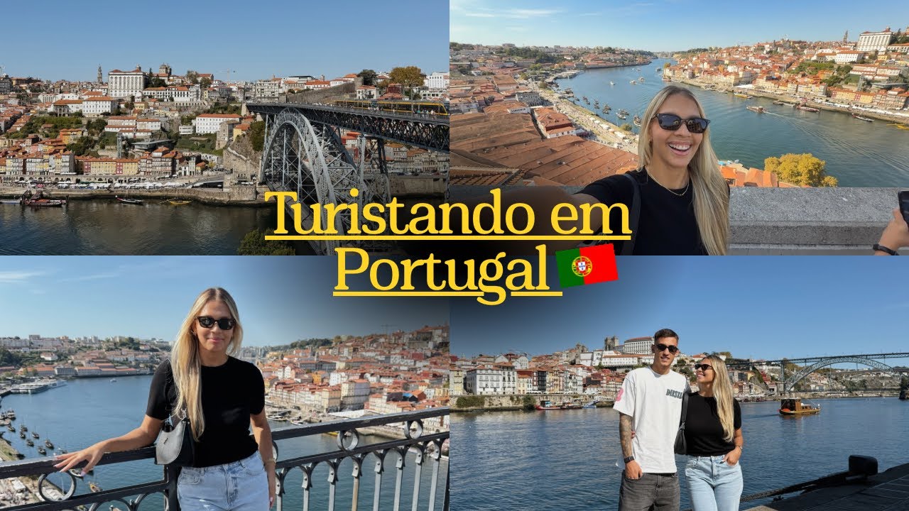 Meu dia de turista em Portugal 🇵🇹 | Passeando pelo Porto!