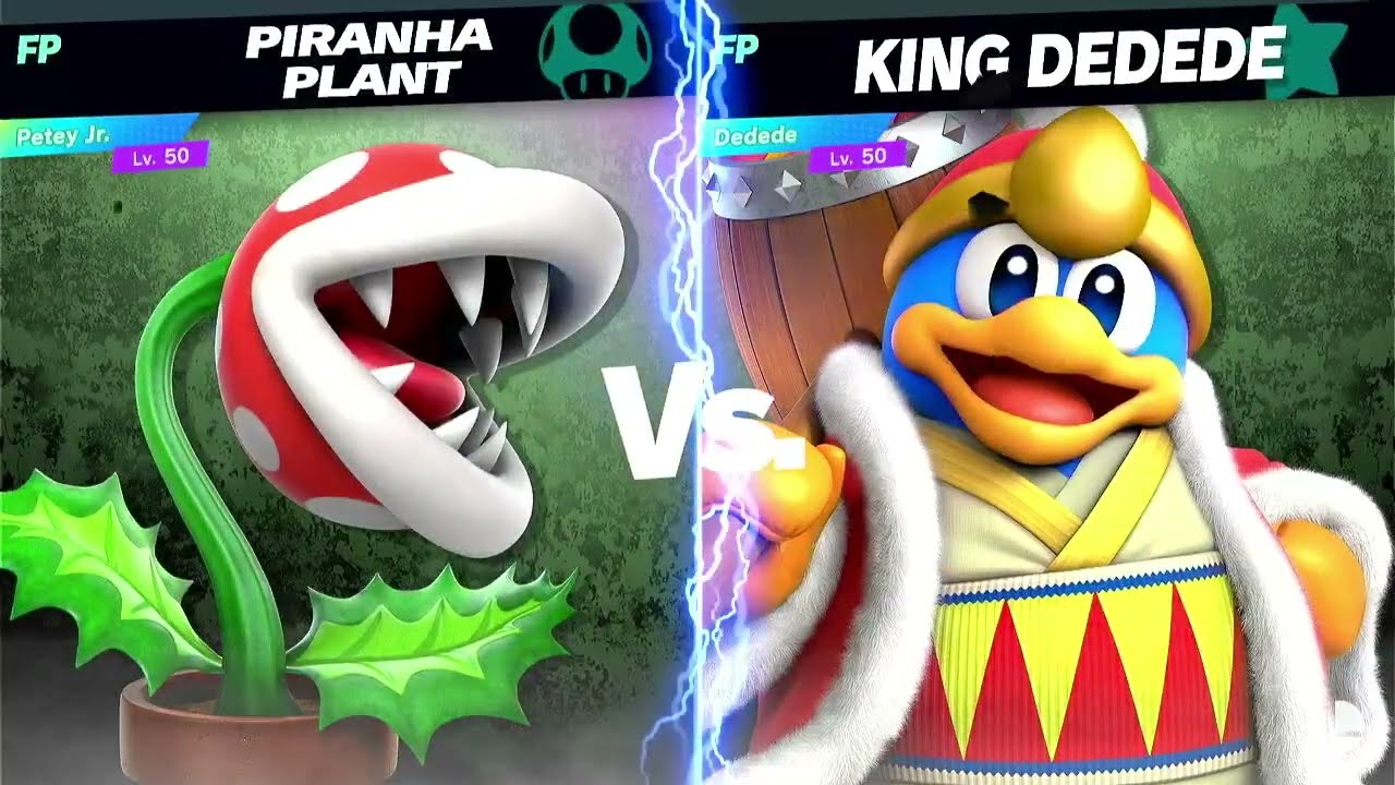 Super Smash Bros Ultimate Amiibo Fights Petey Jr vs the World #37 vs Dedede