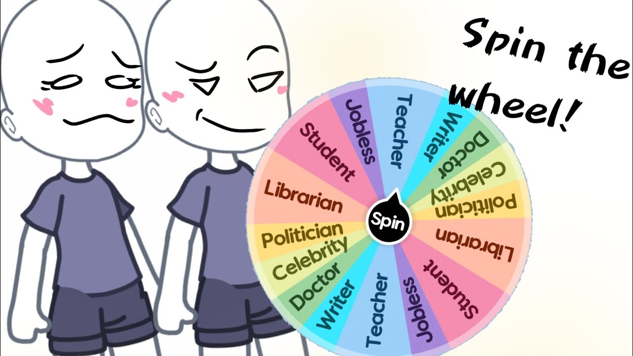 Ocs based on the wheel||●gacha club● ❤️couple edition ^^