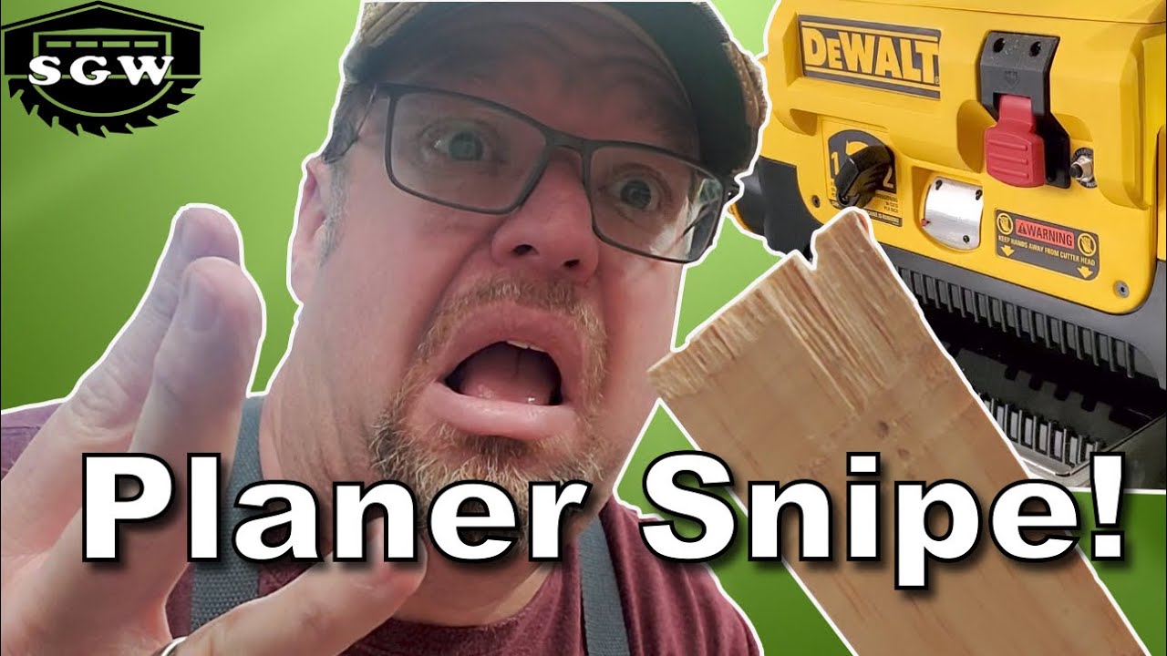 ELIMINATE SNIPE and Tearout on Woodworking Planers