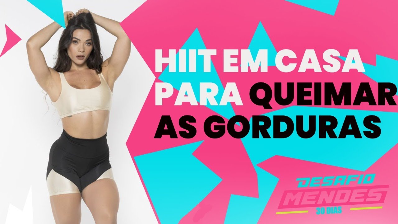 HIIT em casa para queimar gordura