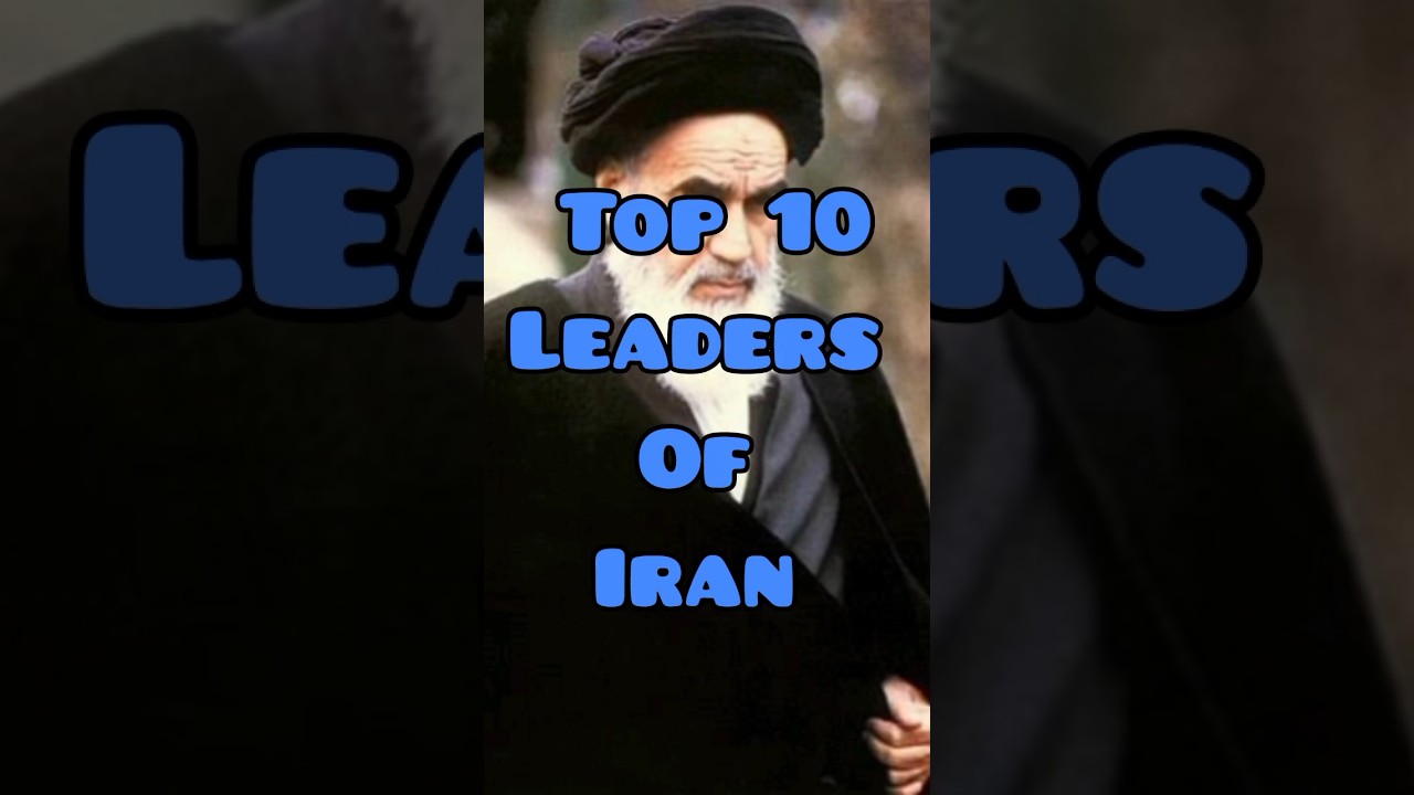 &ldquo;Top 10 Most Powerful Leaders of Iran 🇮🇷&rdquo;#iran #iranleaders #iranpolitics #top10 #history #facts