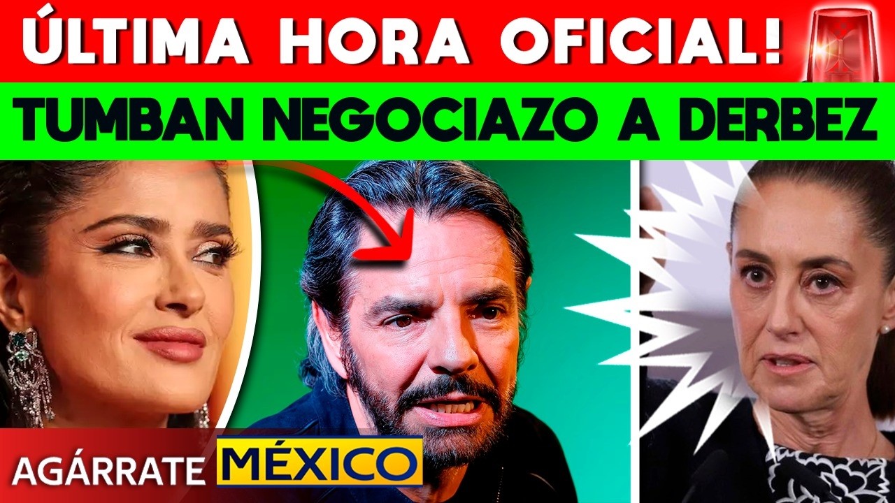 ¡SE ACABO EL NEGOCIO! NO HABRÁ FINANCIAMIENTO PARA PELÍCULAS CHAFAS. QUITAN MINA DE ORO A LOS DERBEZ