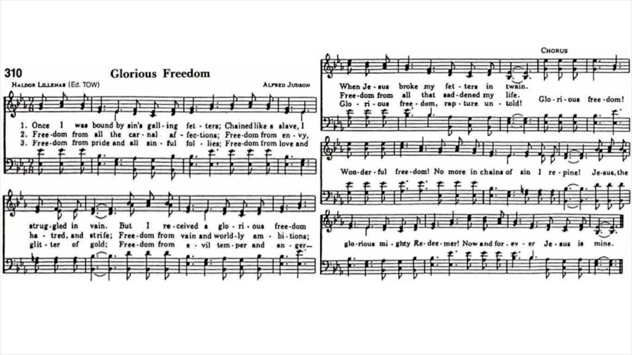 RHC 310:  Glorious Freedom (singing)
