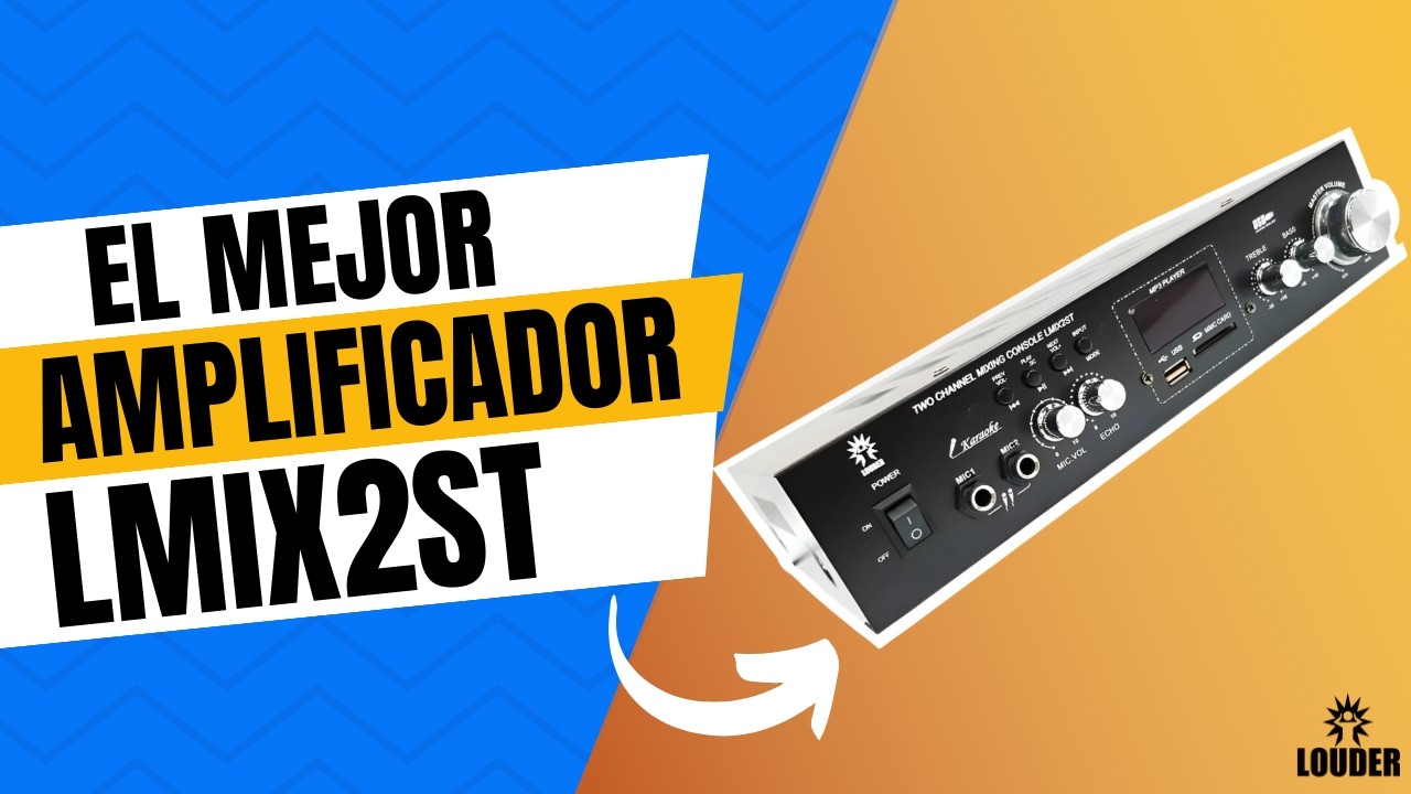 Así funciona el amplificador LMIX2ST: prueba y característica Marca: LOUDER #amplificador #perifoneo