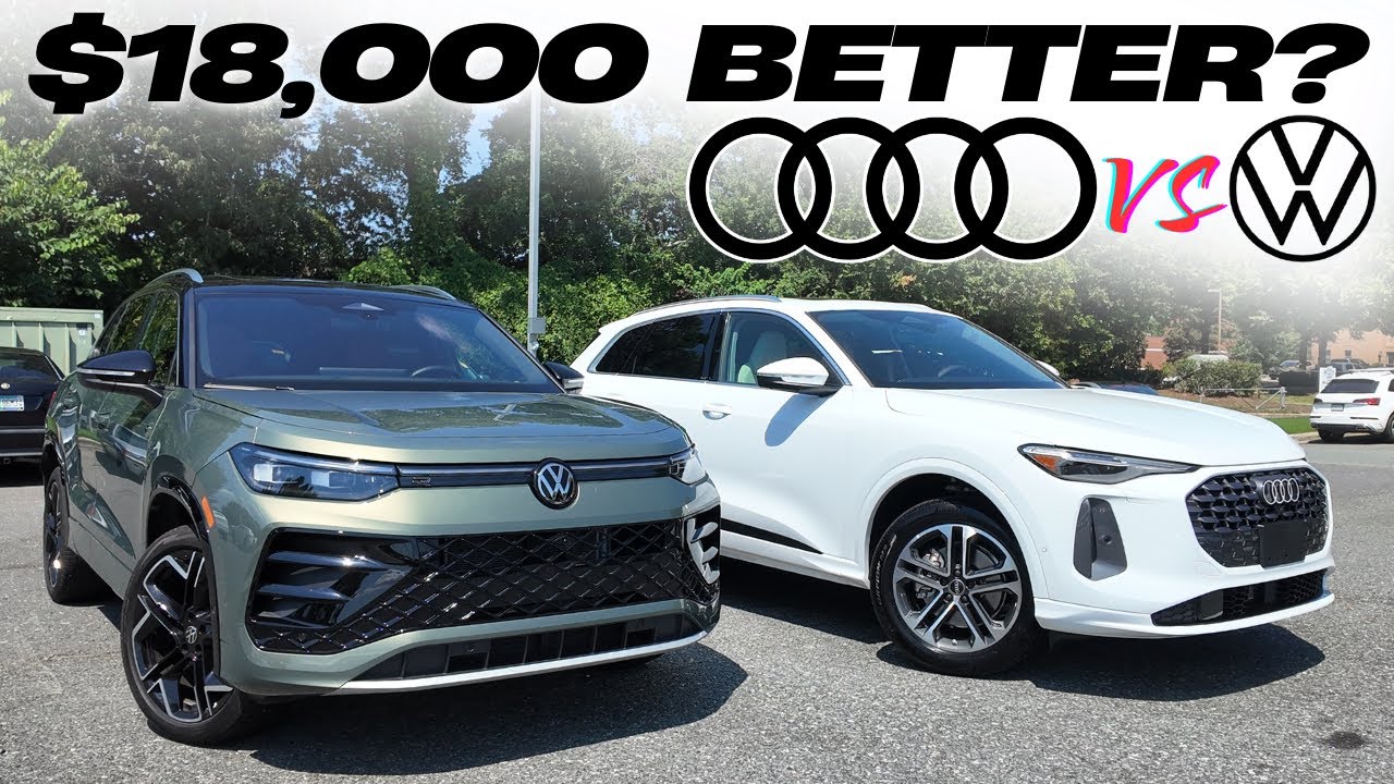 What's The REAL Difference Between The 2025 Audi Q5 And VW Tiguan?