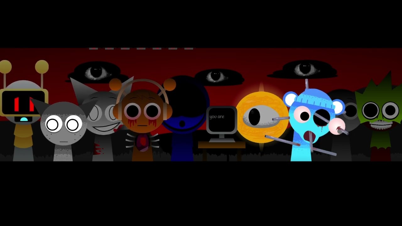 Crossover | A sprunki mashup mix (blood warning)
