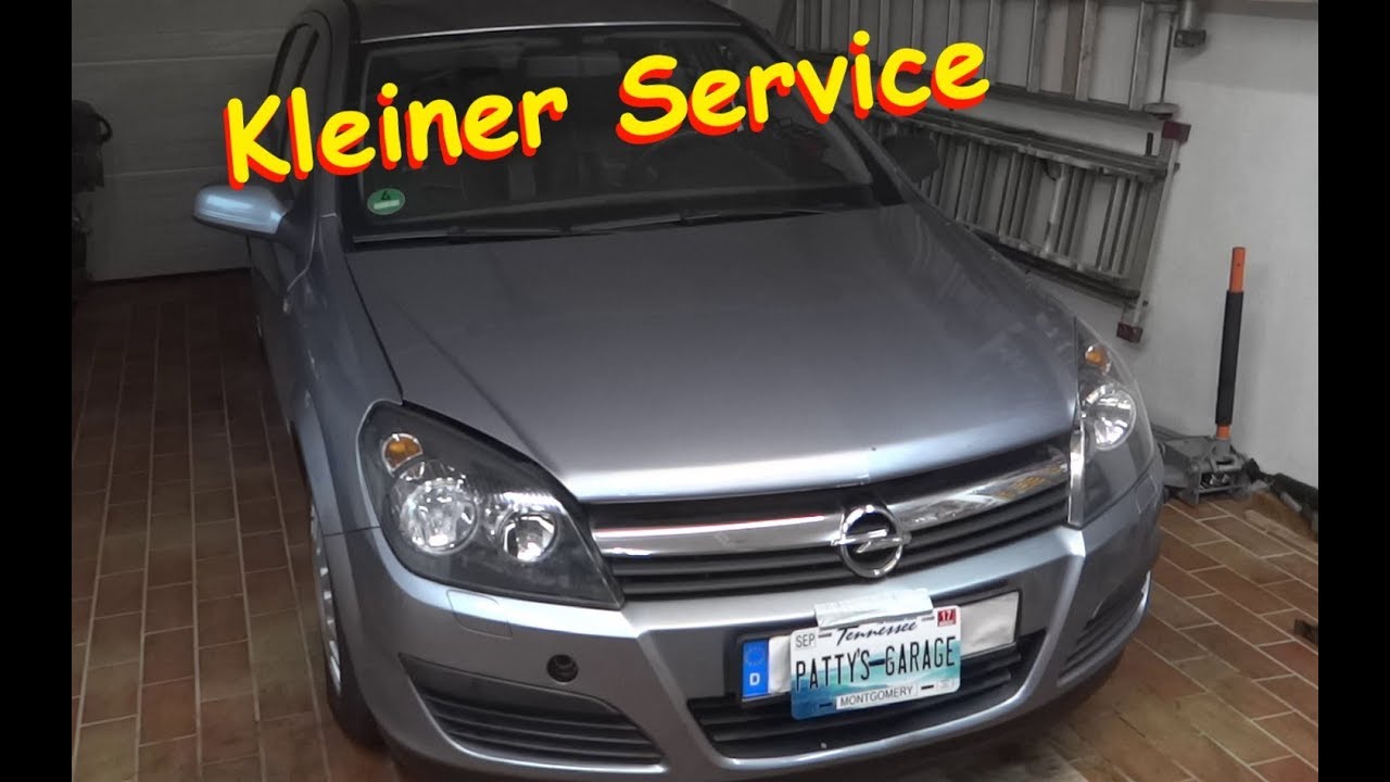 Kleiner Service am Astra H